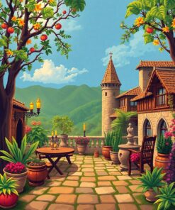 Vintage Retreat Paint Numbers