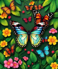 Entomology Display Paint Numbers