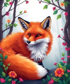 Fox Retreat Paint Numbers