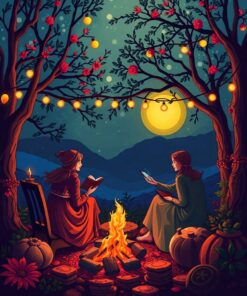 Tales Firelight Paint Numbers