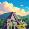 Tropical Pyramids Paint Numbers
