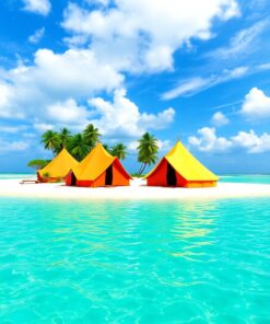 Atoll Tents Paint Numbers