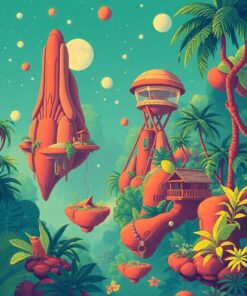 Floating Jungles Paint Numbers