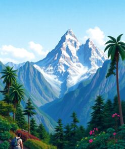 Alpine Peaks Paint Numbers