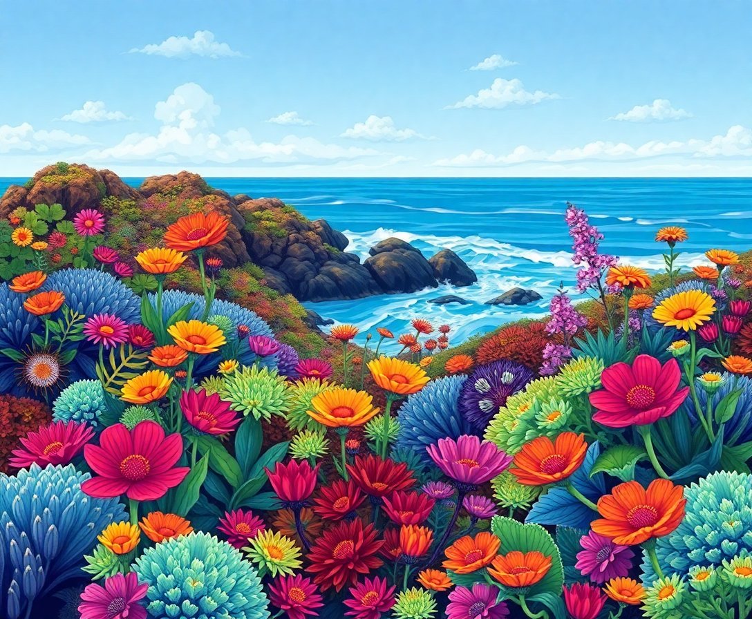 Sea Gardens Paint Numbers Sea Gardens Paint Numbers