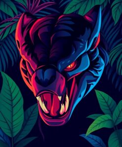 Night Predator Paint Numbers