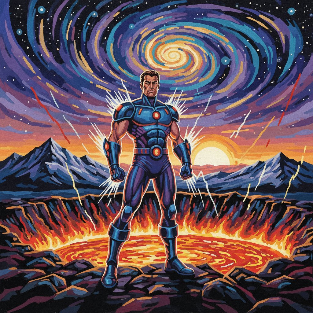 facing-the-molten-crater-paint-by-numbers-kit-vintage-hero