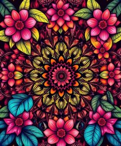 Canopy Mandala Paint Numbers