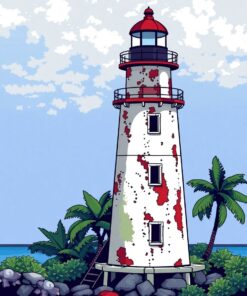 Tropical Beacon Paint Numbers