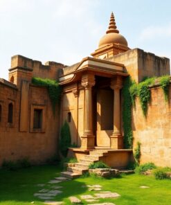 Temple Walls Paint Numbers