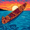 Polynesian Canoe Paint Numbers