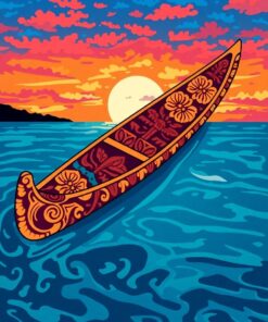 Polynesian Canoe Paint Numbers