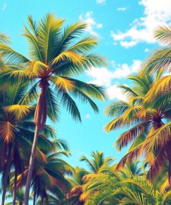 Palm Breeze Paint Numbers