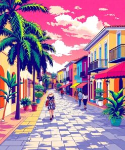 Afternoon Stroll Paint Numbers