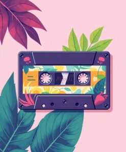 Audio Cassette Paint Numbers