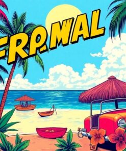 Comic Art Paint Numbers