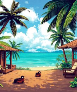 Longboard Retreat Paint Numbers