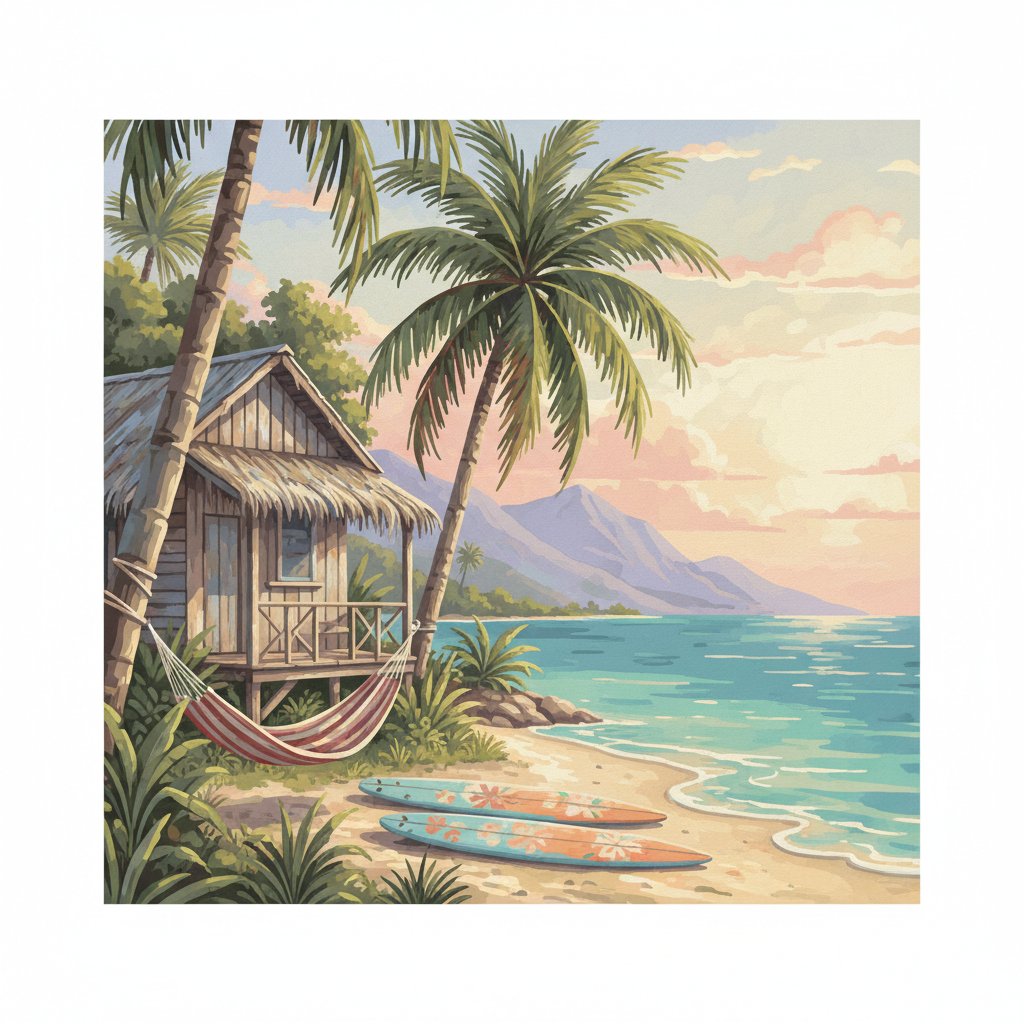 faded-tropical-longboard-retreat-paint-by-numbers-kit
