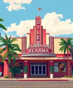 Movie Palace Paint Numbers