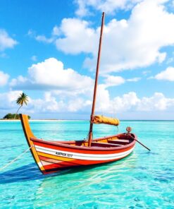 Tropical Outrigger Paint Numbers