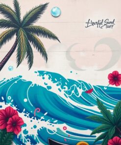 Surf Mural Paint Numbers