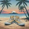 Faded Vintage Island Hightops Paint By Numbers