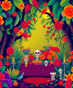 Jungle Altar Paint Numbers