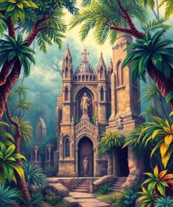 Sanctuary Murals Paint Numbers