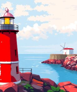 Coastal Watch Paint Numbers