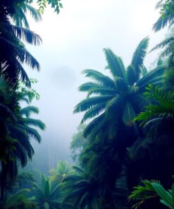 Tropical Canopy Paint Numbers