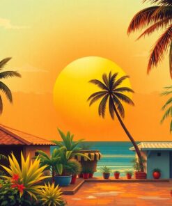 Havana Sun Paint Numbers