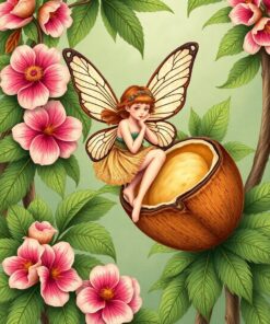 Vintage Coconut Paint Numbers