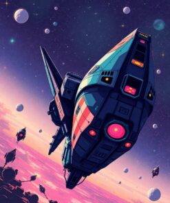 Space Vessel Paint Numbers
