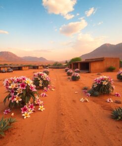 Plumerias Dust Paint Numbers