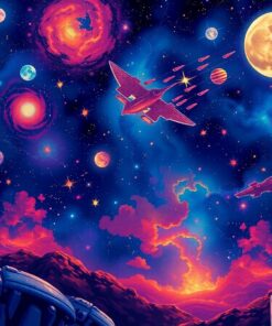 Fallen Star Magic Paint By Numbers