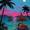 Tropical Voyage Paint Numbers