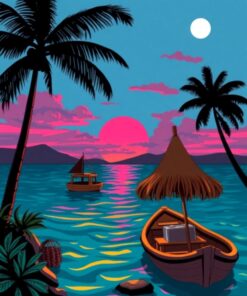 Tropical Voyage Paint Numbers