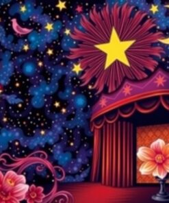 Feathered Star Midnight Cabaret Paint By Numbers