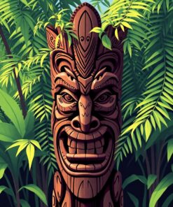 Ancient Tiki Paint Numbers