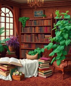 Old Books Paint Numbers