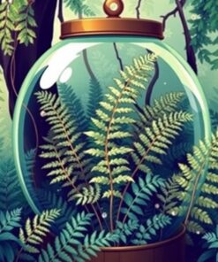 Antique Glass Paint Numbers