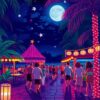 Night Stroll Paint Numbers