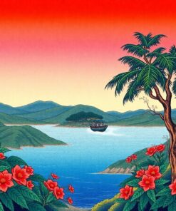 Tropical Horizon Paint Numbers