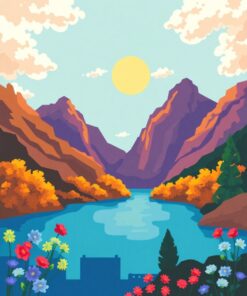 Battling Swells Paint Numbers