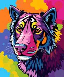 Tropical Woodblock Paint Numbers