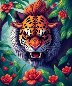 Jungle Stare Paint Numbers