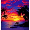 Island Twilight Paint Numbers