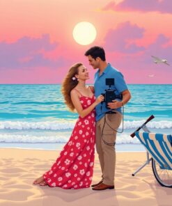 Beach Romance Paint Numbers