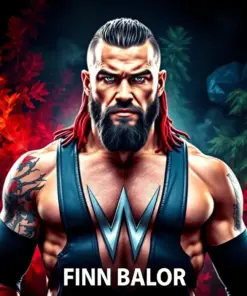 Finn Balor Wrestler Paint By Numbers