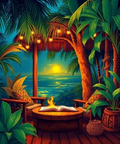 Tropical Teak Paint Numbers